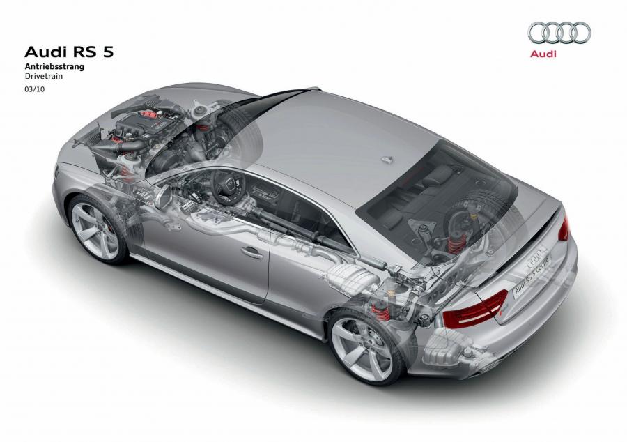 Схема Audi RS5 Coupe 2010 года  (WW) (фото 8 из 66)